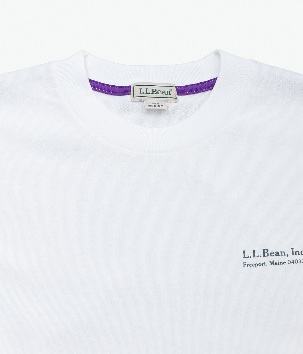 L.L. BEAN(JAPAN EDITION) ''UNION ANIMAL LONG SLEEVE TEE'' (PTARMIGAN/NATURAL)