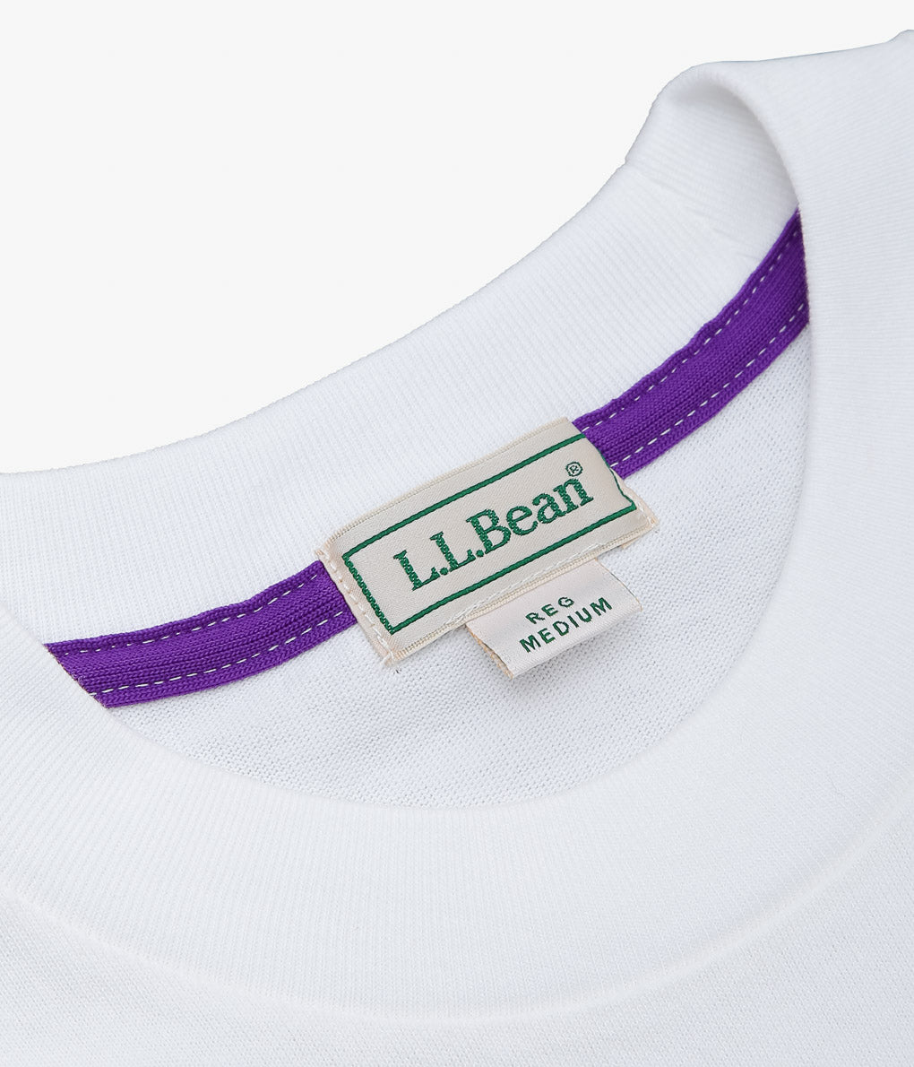 L.L. BEAN(JAPAN EDITION) ''UNION ANIMAL LONG SLEEVE TEE'' (PTARMIGAN/NATURAL)