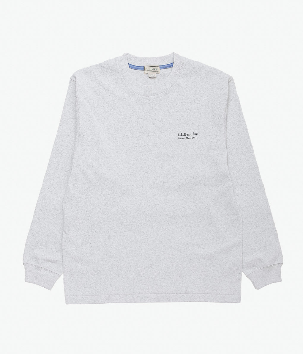 L.L. BEAN JAPAN EDITION ''UNION ANIMAL LONG SLEEVE TEE'' (TROUT/GREY)