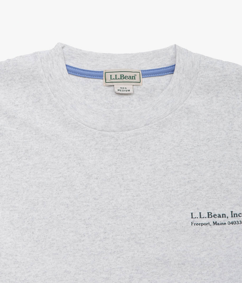 L.L. BEAN JAPAN EDITION ''UNION ANIMAL LONG SLEEVE TEE'' (TROUT/GREY)
