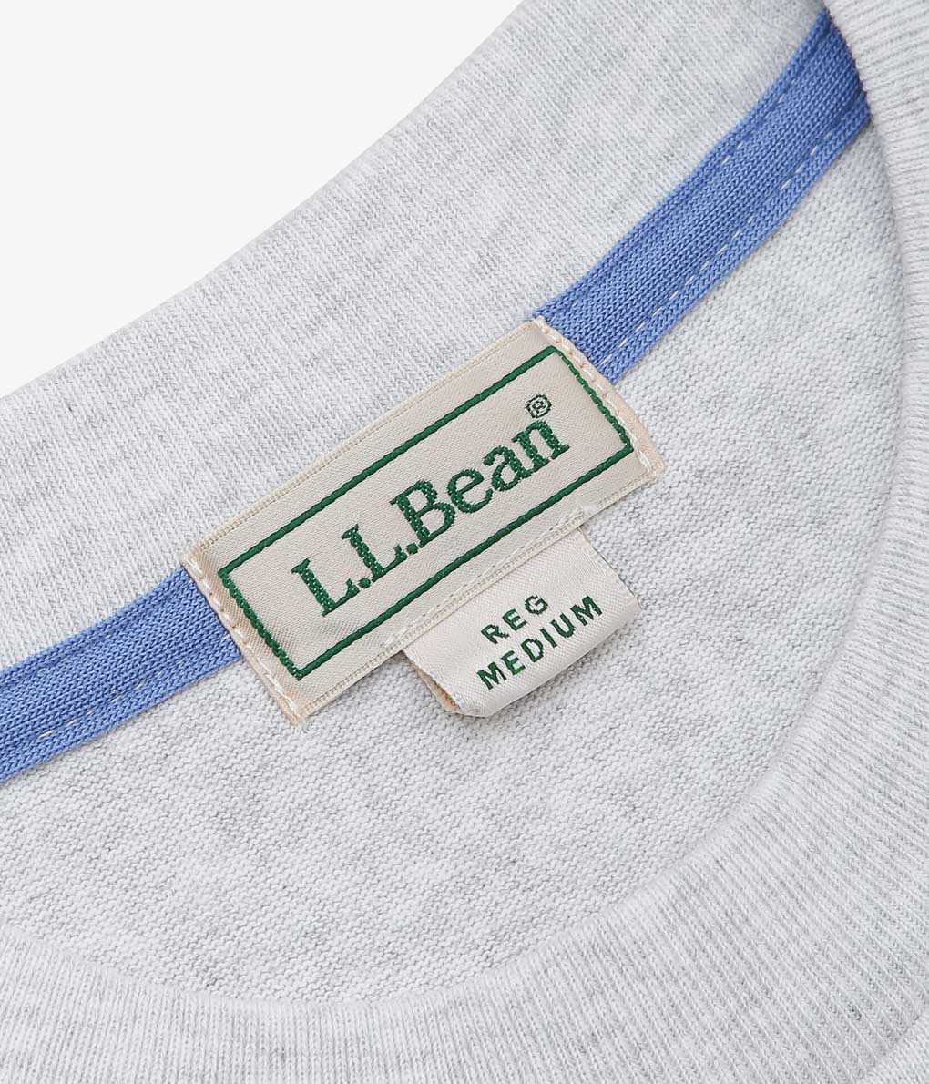 L.L. BEAN JAPAN EDITION ''UNION ANIMAL LONG SLEEVE TEE'' (TROUT/GREY)
