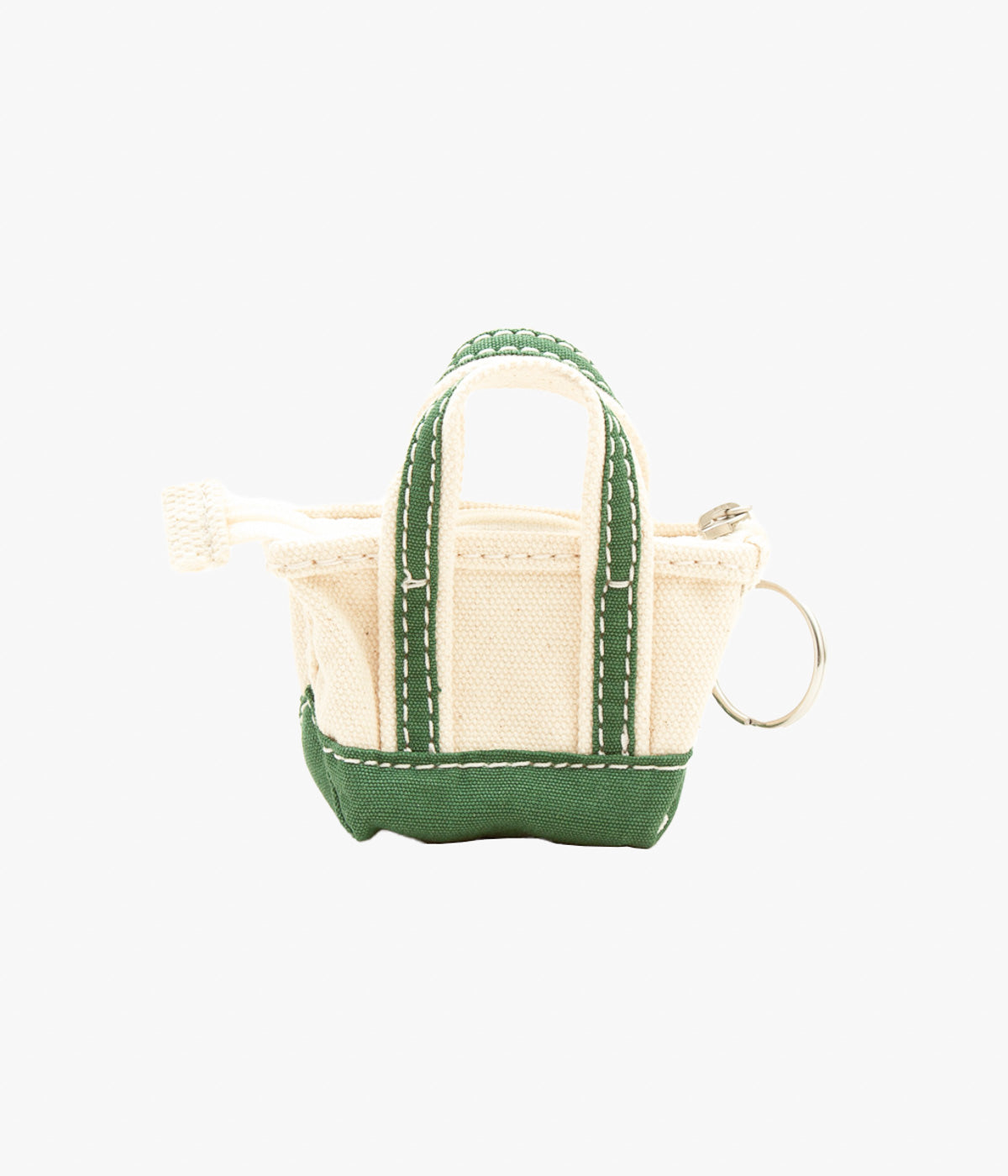 L.L BEAN "L.L. BEAN TOTE BAG KEY CHAIN"(GREEN)