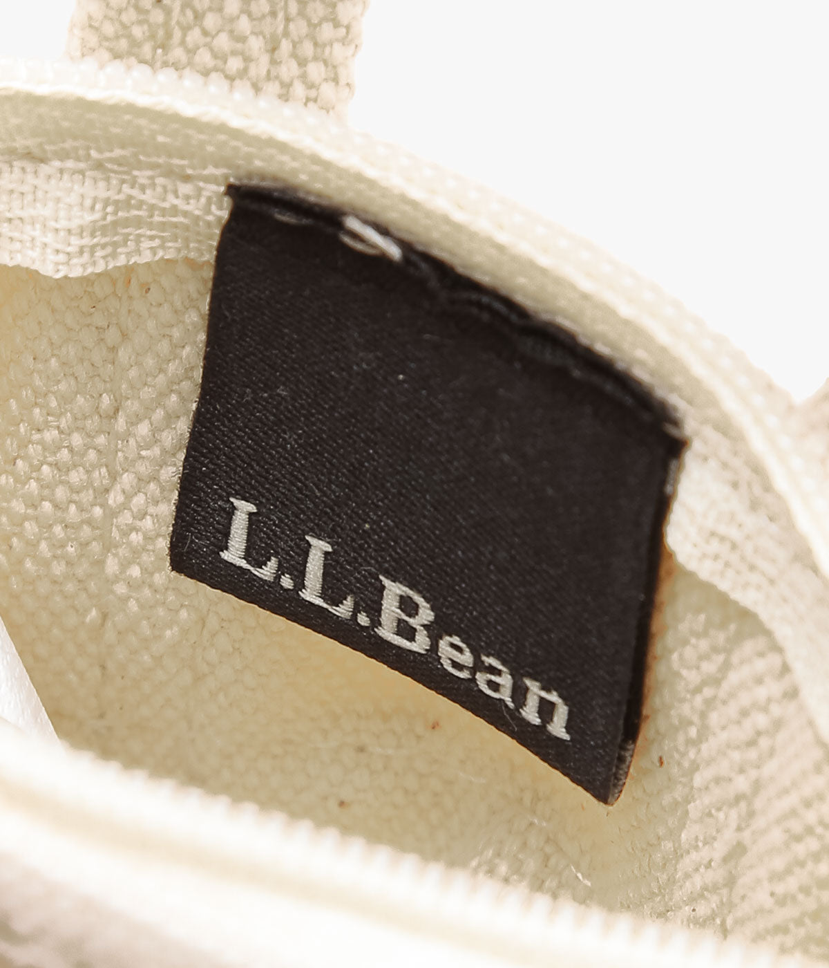 L.L. BEAN ''L.L.BEANTOTE BAG KEY CHAIN'' (KHAKI)