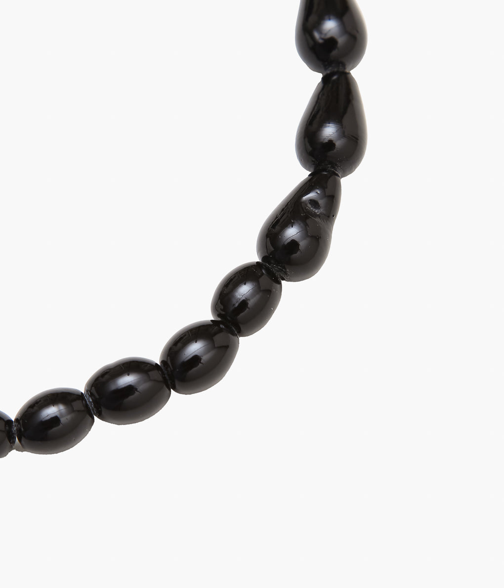 LA CATERINA JEWELRY ''ARENA NECKLACE'' (BLACK/CREAM)
