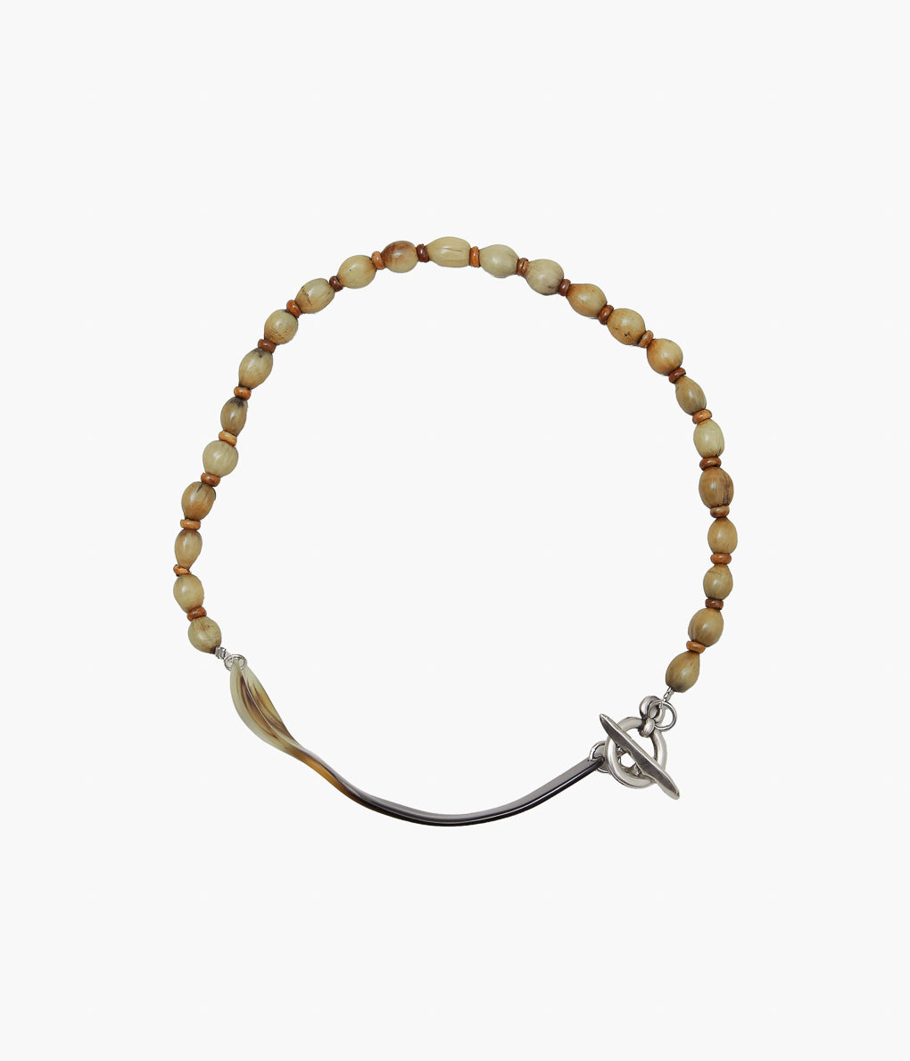 LA CATERINA JEWELRY ''BEIGE TAPARNI NECKLACE'' (BEIGE)