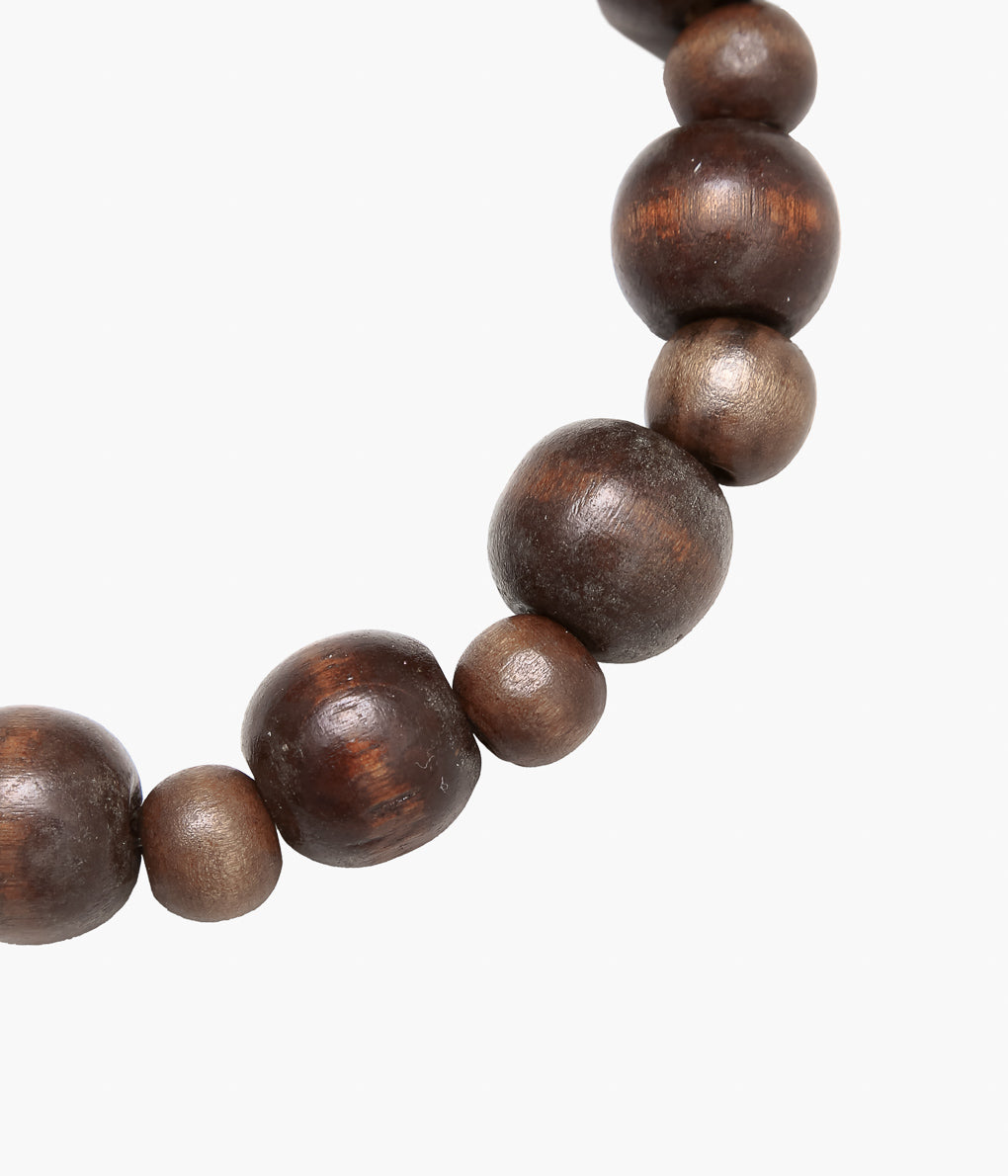LA CATERINA JEWELRY ''BIG ACIREALE NECKLACE'' (DK BROWN WOOD)