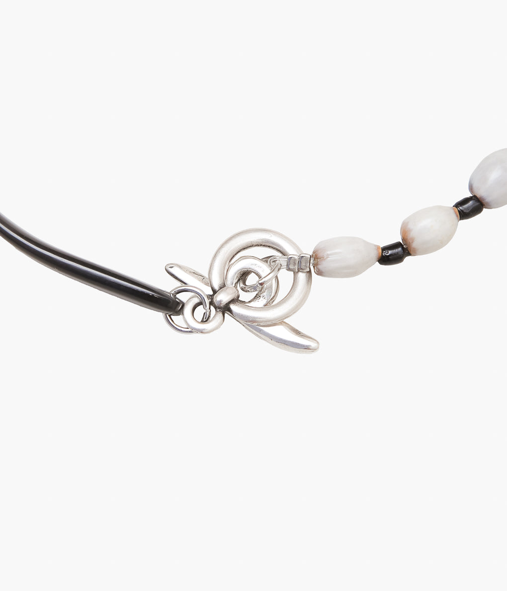 LA CATERINA JEWELRY ''GREY TAPARNI NECKLACE'' (WHITE ②)