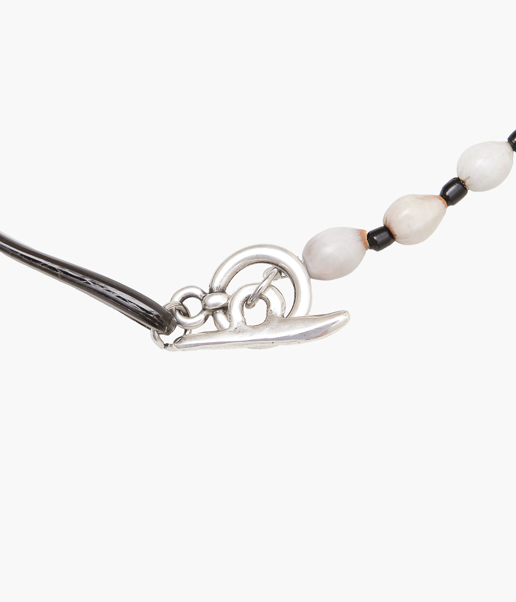 LA CATERINA JEWELRY ''GREY TAPARNI NECKLACE'' (WHITE ①)