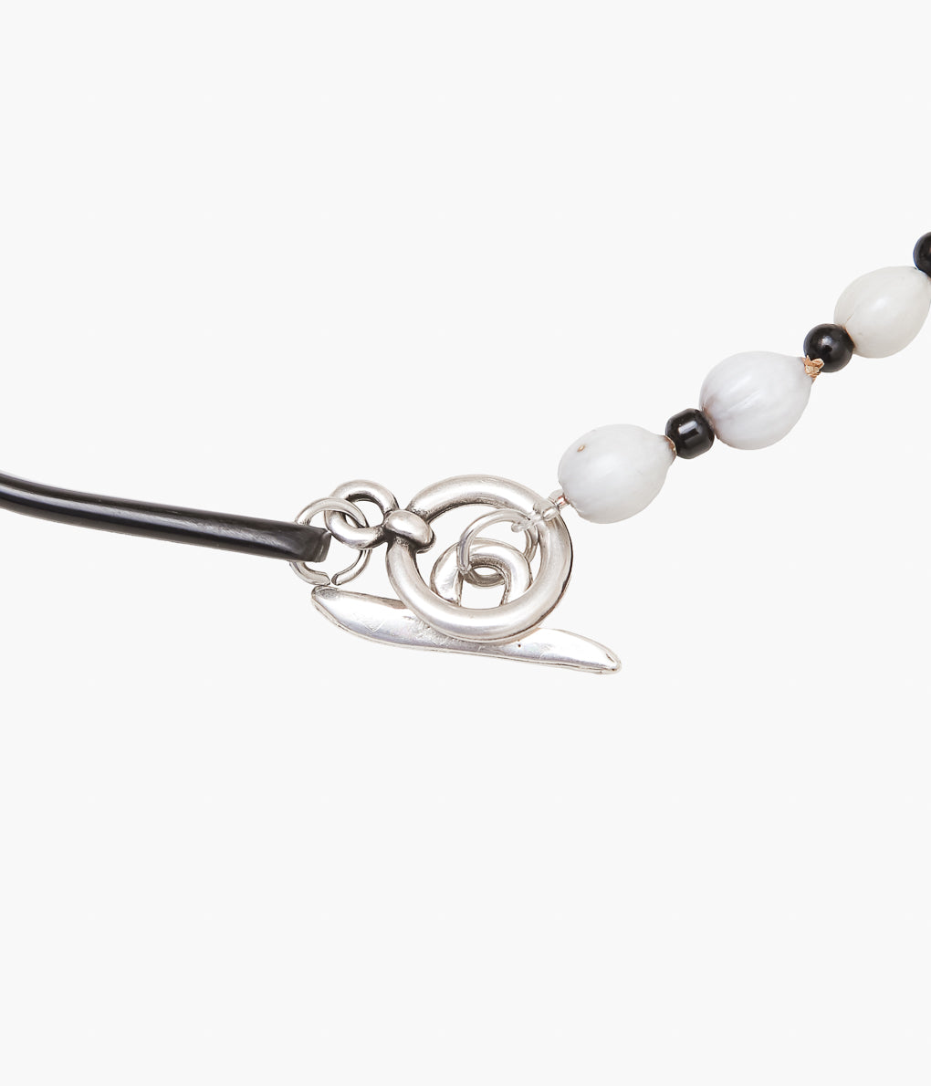 LA CATERINA JEWELRY ''GREY TAPARNI NECKLACE'' (WHITE ③)