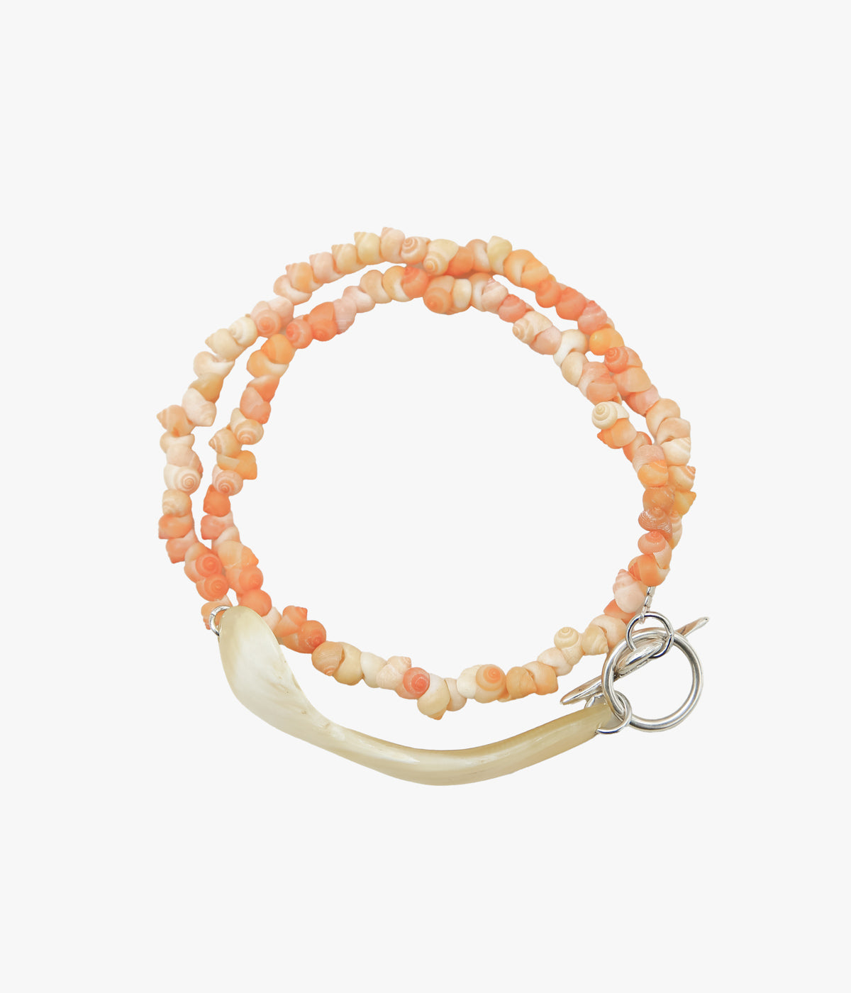LA CATERINA JEWELRY''ORANGE PARAGGI ANKLE BRACELET & NECKLACE'' (ORANGE)