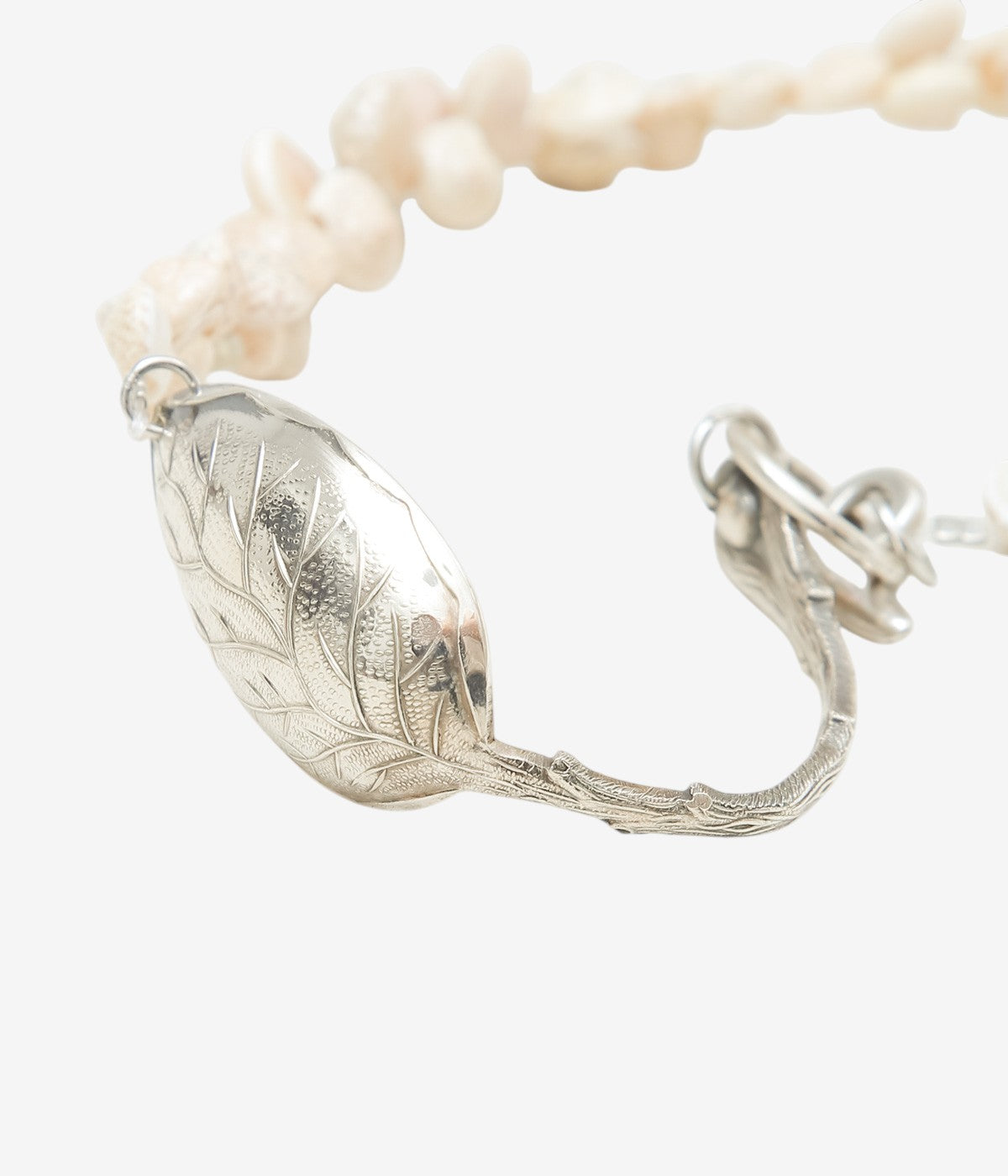 LA CATERINA JEWELRY ''PINK CESENA SHELL BRACELET'' (NATURAL)