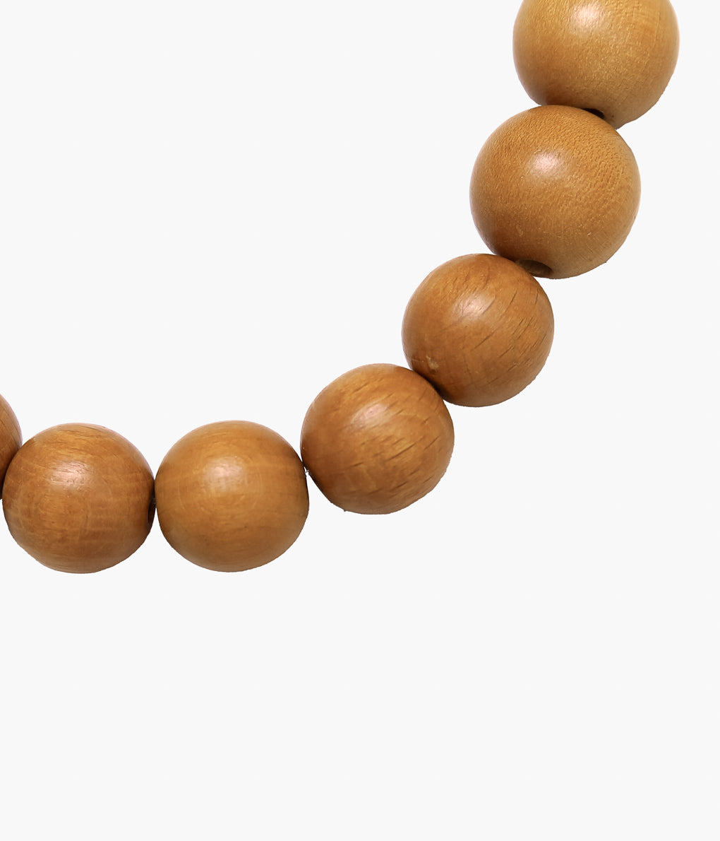 LA CATERINA JEWELRY ''SAVONE NECKLACE'' (BEIGE WOOD)