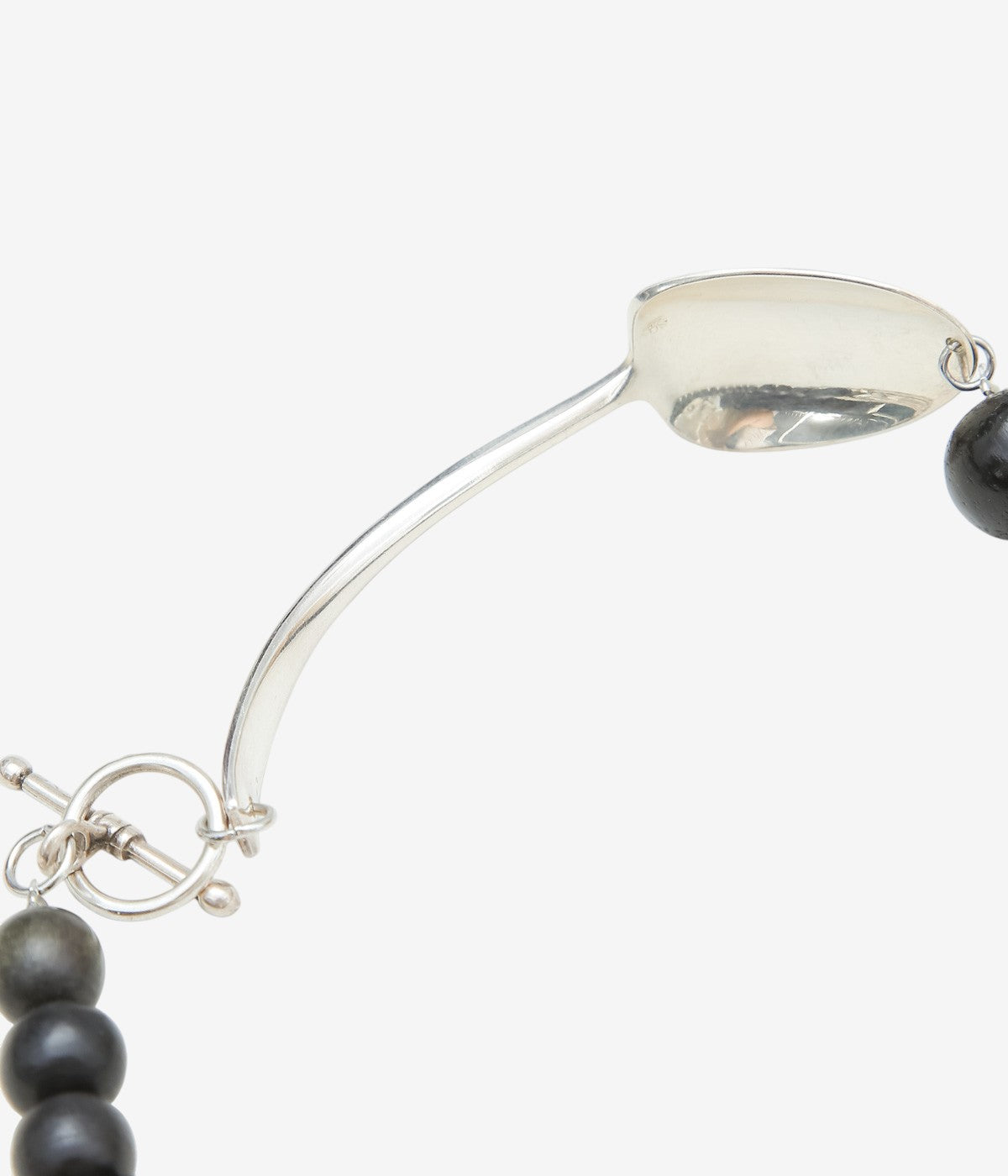 LA CATERINA JEWELRY ''WOODEN BEAD NECKLACE'' (ROUND BLACK WOOD)