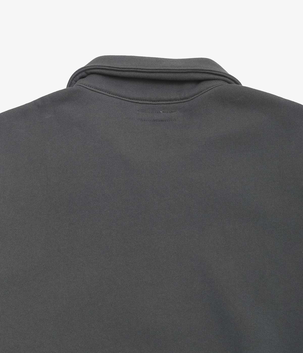 LADY WHITE CO. ''COTTON WOOL QUARTER ZIP SWEATSHIRT'' (FADED BLACK)