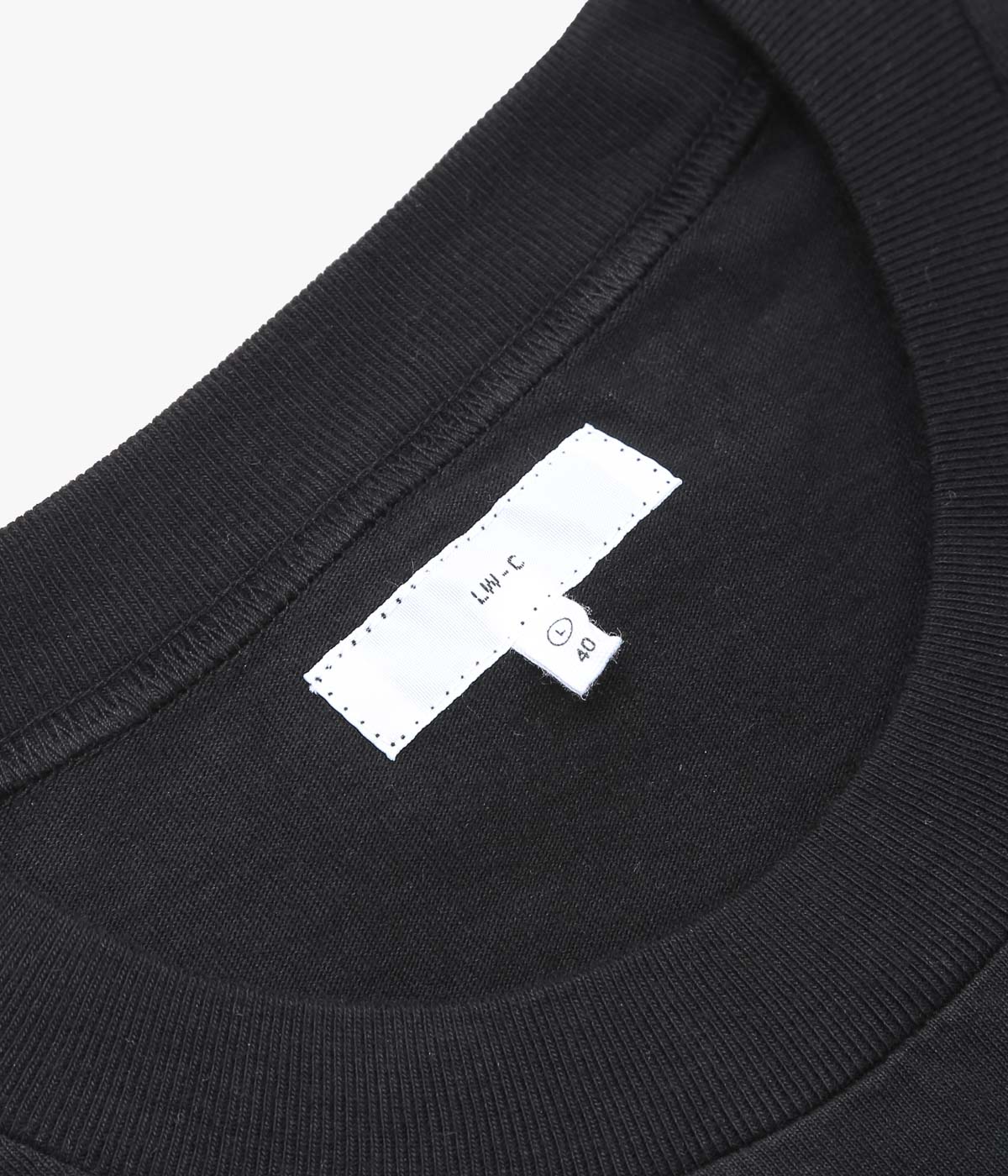 LADY WHITE CO. ''L/S MUNICIPAL T-SHIRT'' (BLACK)