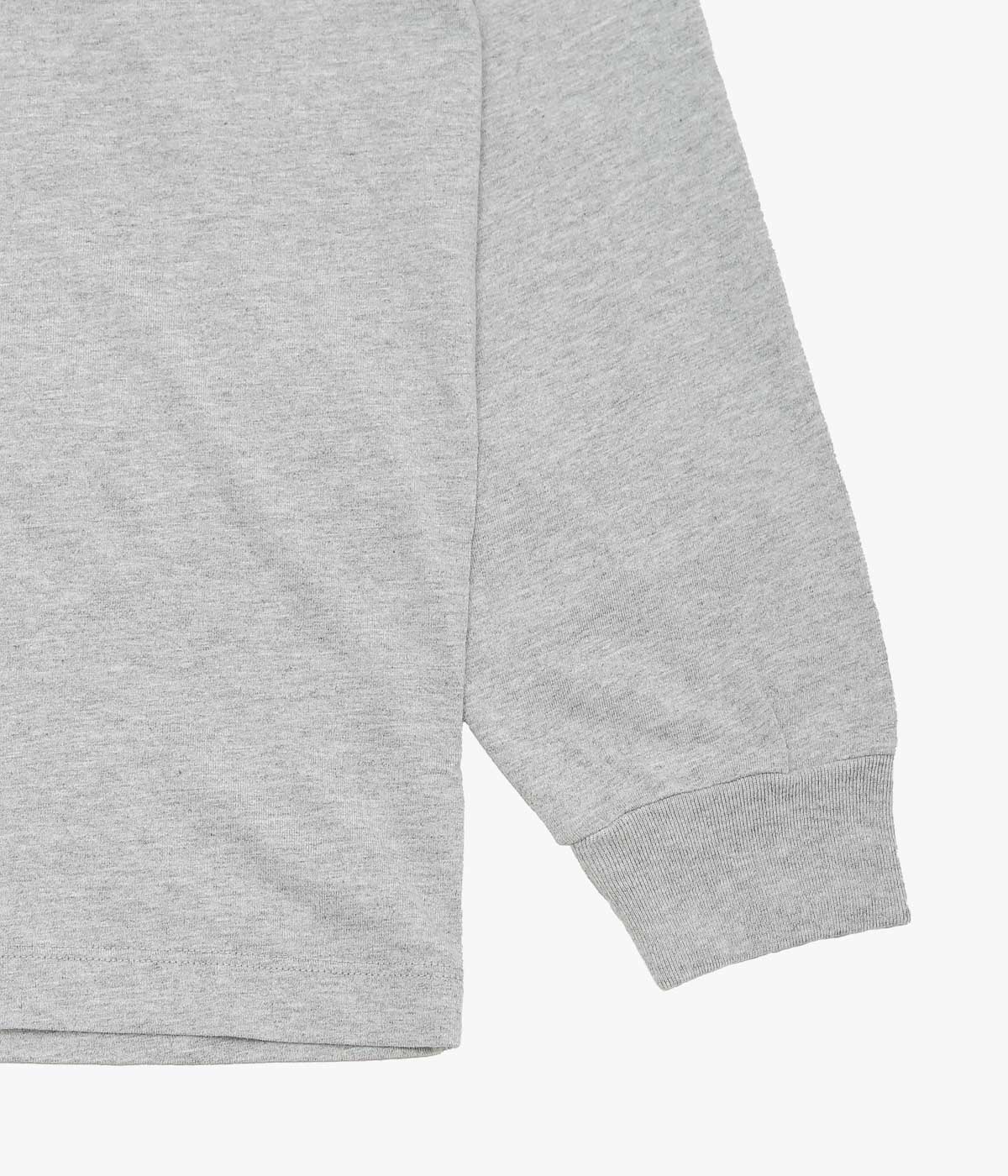 LADY WHITE CO. ''L/S MUNICIPAL T-SHIRT'' (HEATHER GREY)