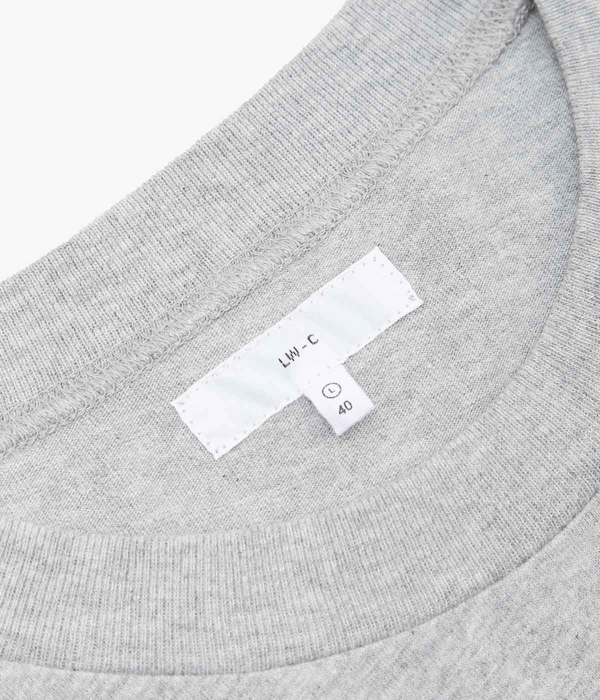 LADY WHITE CO. ''L/S MUNICIPAL T-SHIRT'' (HEATHER GREY)