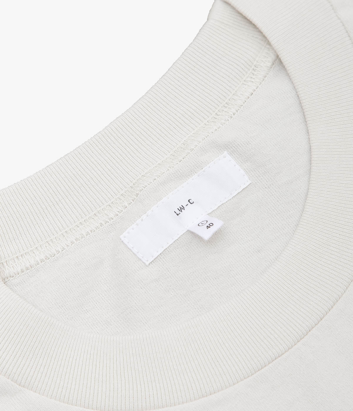 LADY WHITE CO. ''L/S MUNICIPAL T-SHIRT'' (OFF WHITE)