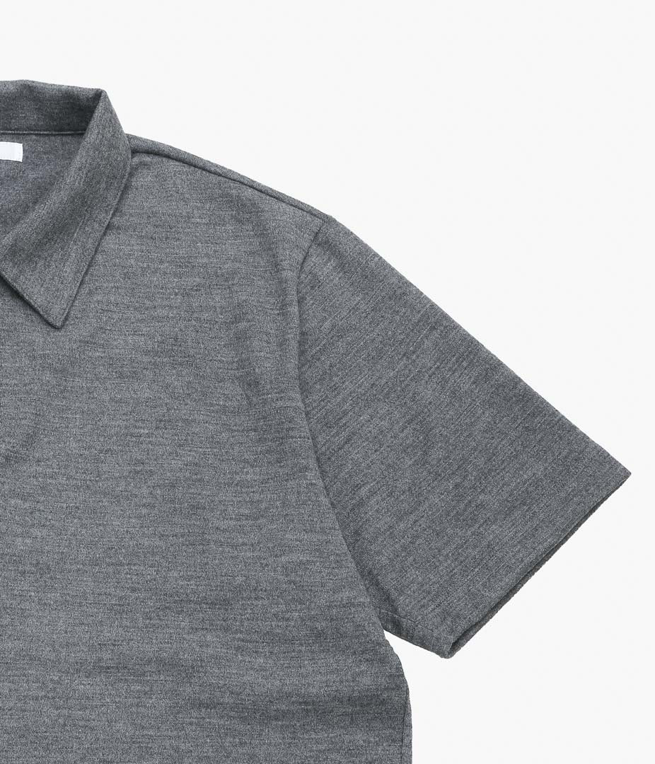 LADY WHITE ''SUMMER WOOL POLO'' (GREY)