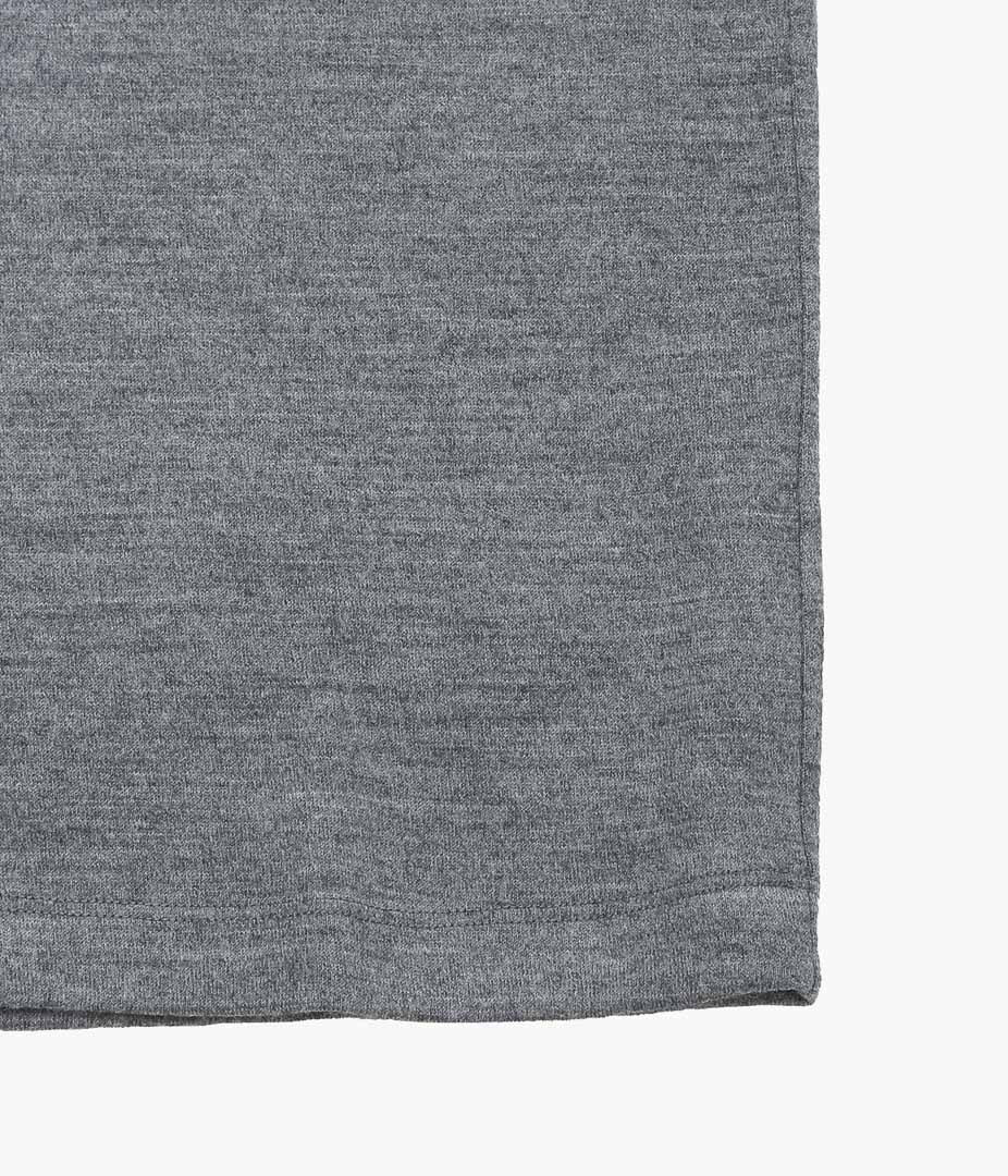 LADY WHITE ''SUMMER WOOL POLO'' (GREY)