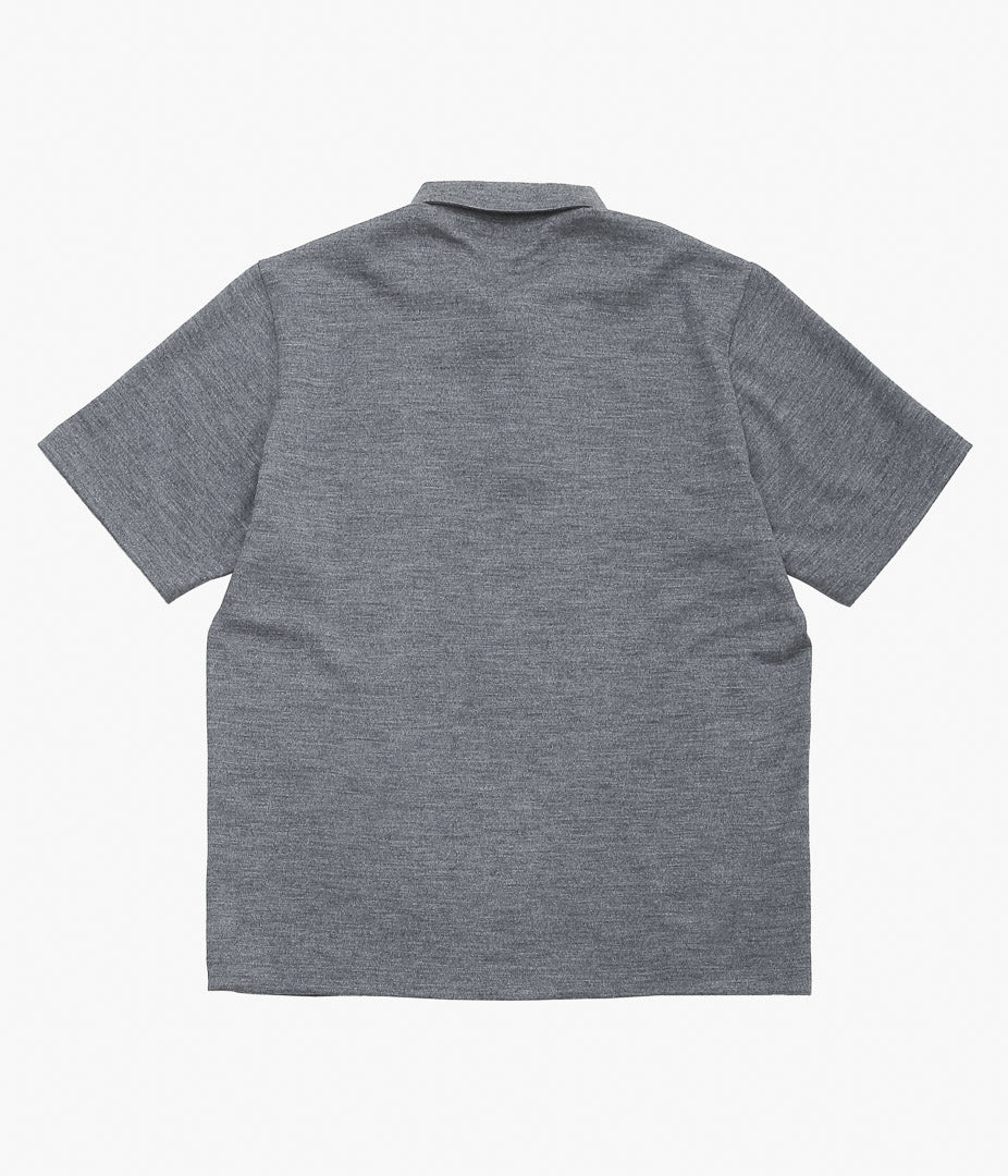 LADY WHITE ''SUMMER WOOL POLO'' (GREY)