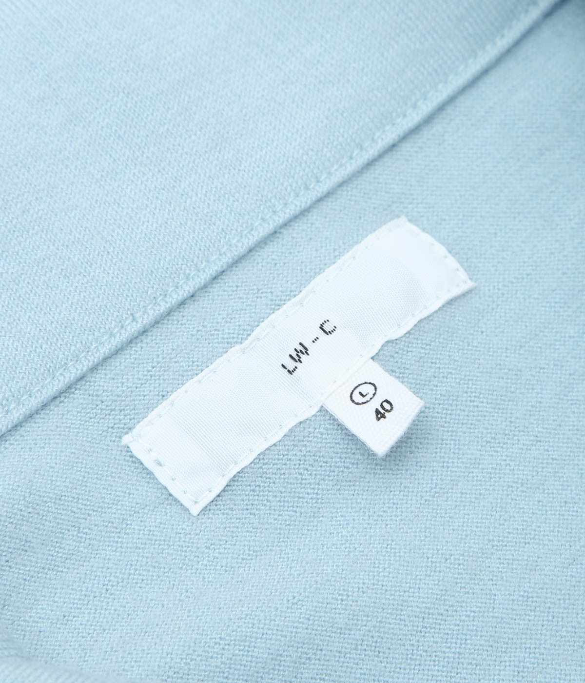 LADY WHITE 'SUMMER WOOL POLO' (라이트 블루)