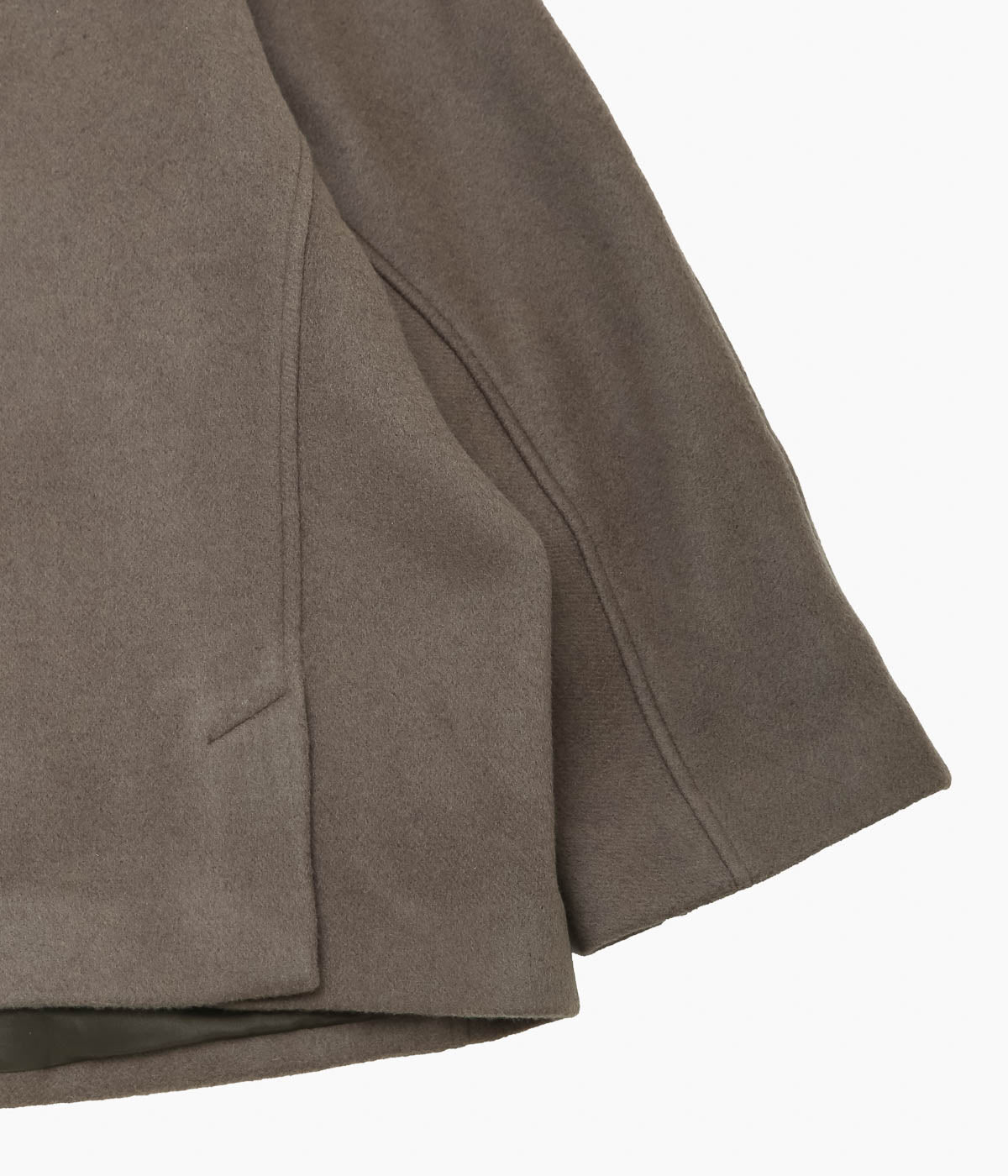 LEA BOBERG ''CHORE JACKET (JAPANESE MELTON WOOL BLEND)'' (TAUPE)