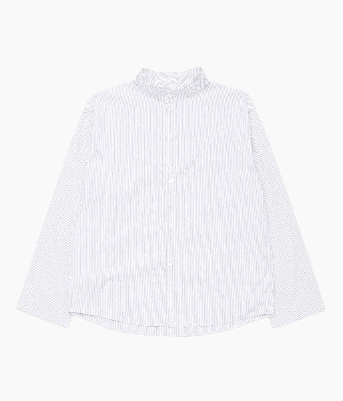 LEA BOBERG ''CL SHIRT (JAPANESE COTTON POPLIN)'' (HAIR STRIPE)