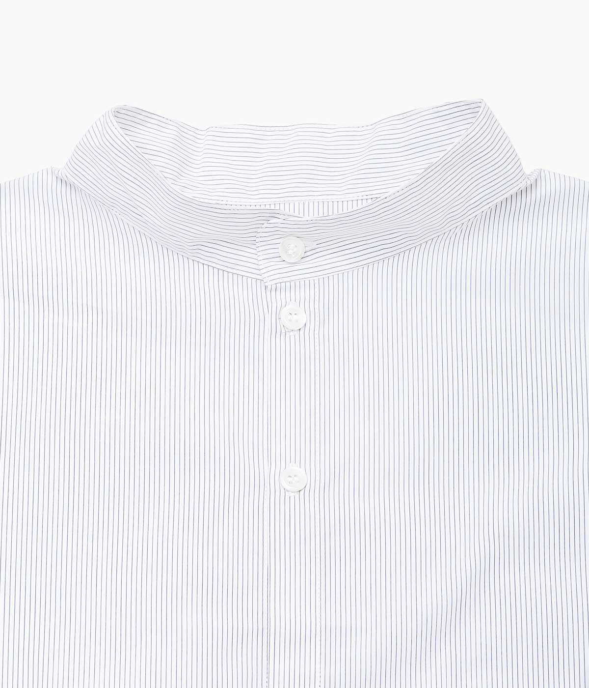 LEA BOBERG ''CL SHIRT (JAPANESE COTTON POPLIN)'' (HAIR STRIPE)