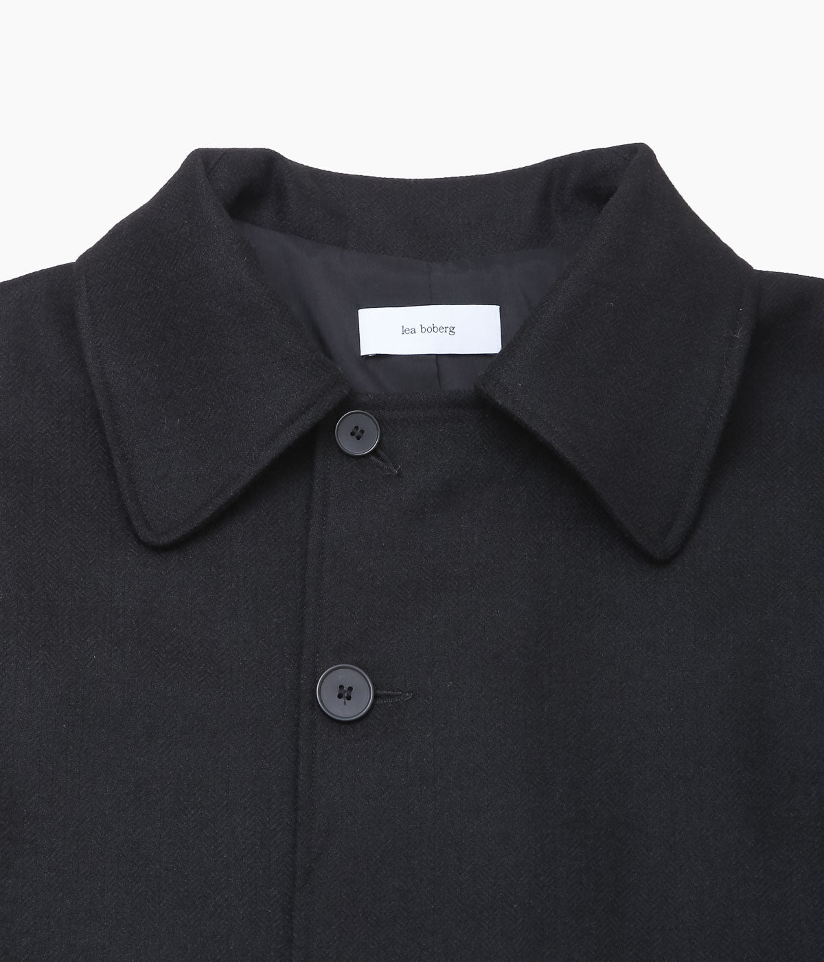 LEA BOBERG ''PC TRENCH COAT (MARTON MILLS / CHEVIOT CHECK)''