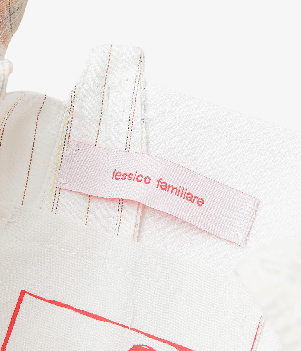 LESSICO FAMILIARE ''COLLARS BAG'' (BEIGE BROWN TONE /1)