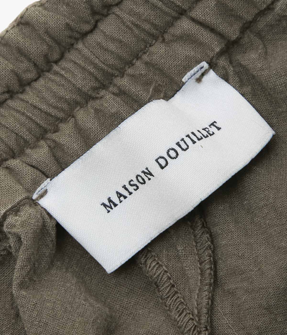 MAISON DOUILLET ''PANTALON DU CLOS'' (BROWN OLIVE)