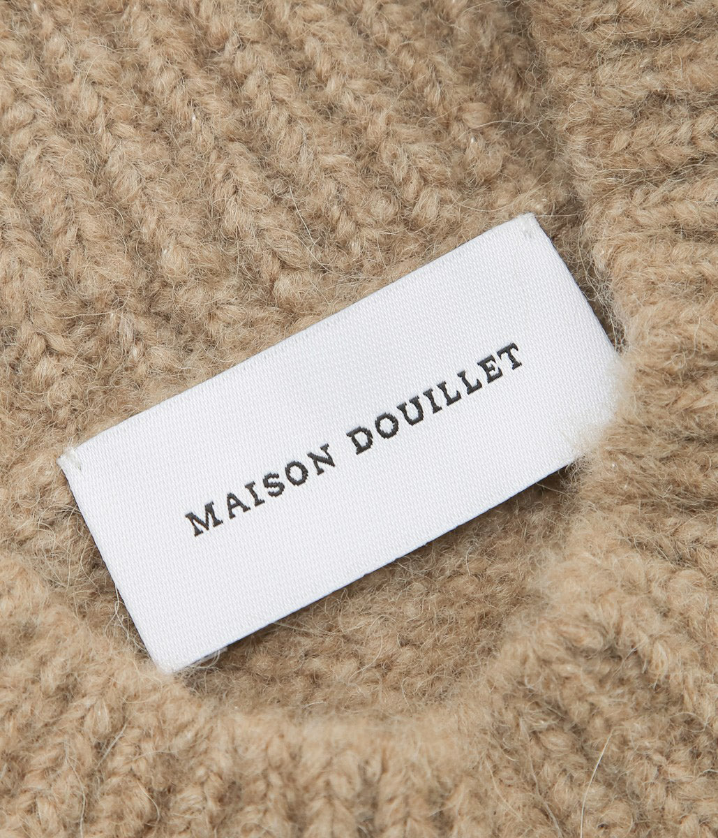 MAISON DOUILLET ''PULL DU VILLAGE'' (SOFT CAMEL)