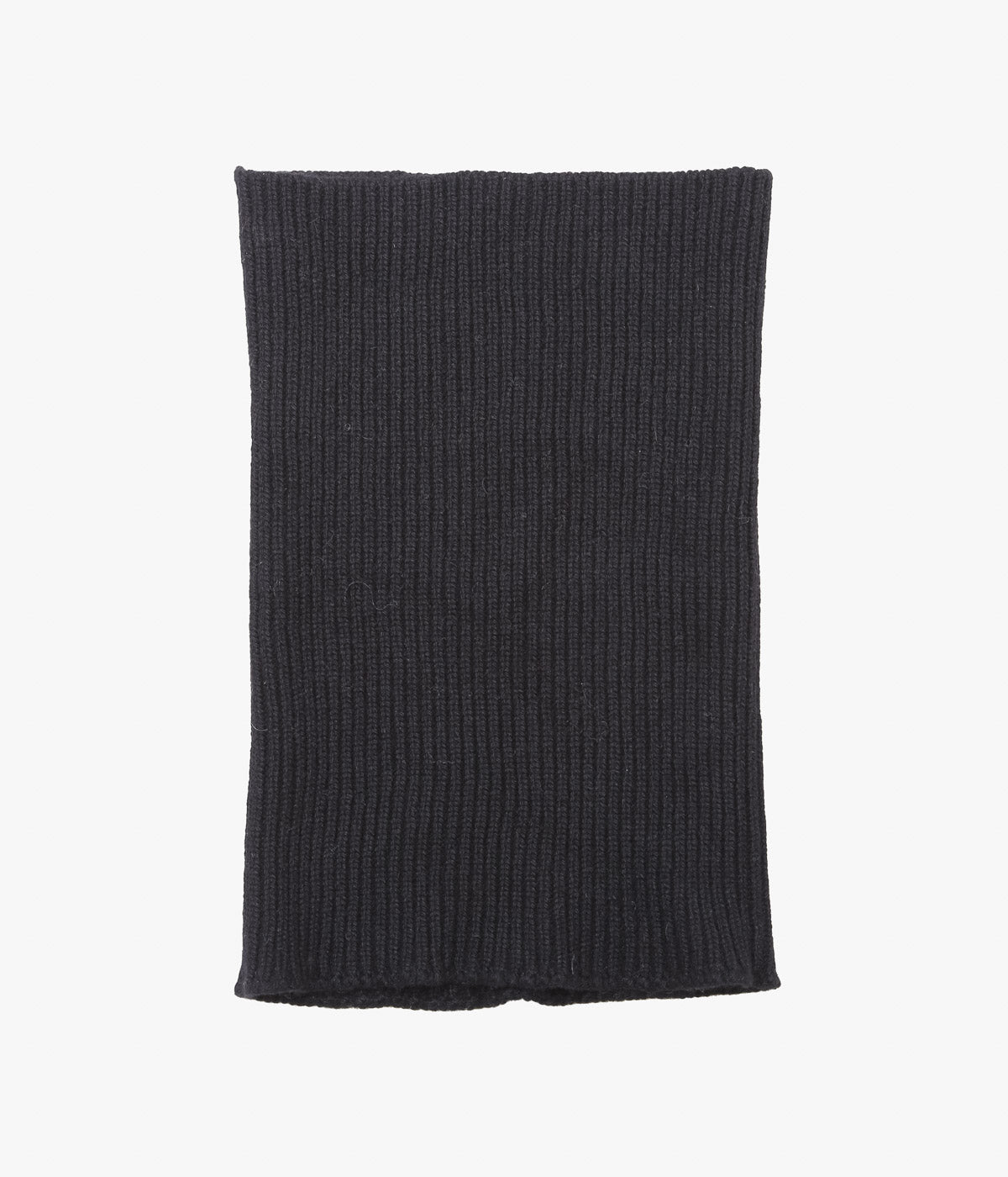 MAISON DOUILLET ``REGENERATED NECKWARMER'' (BLACK)