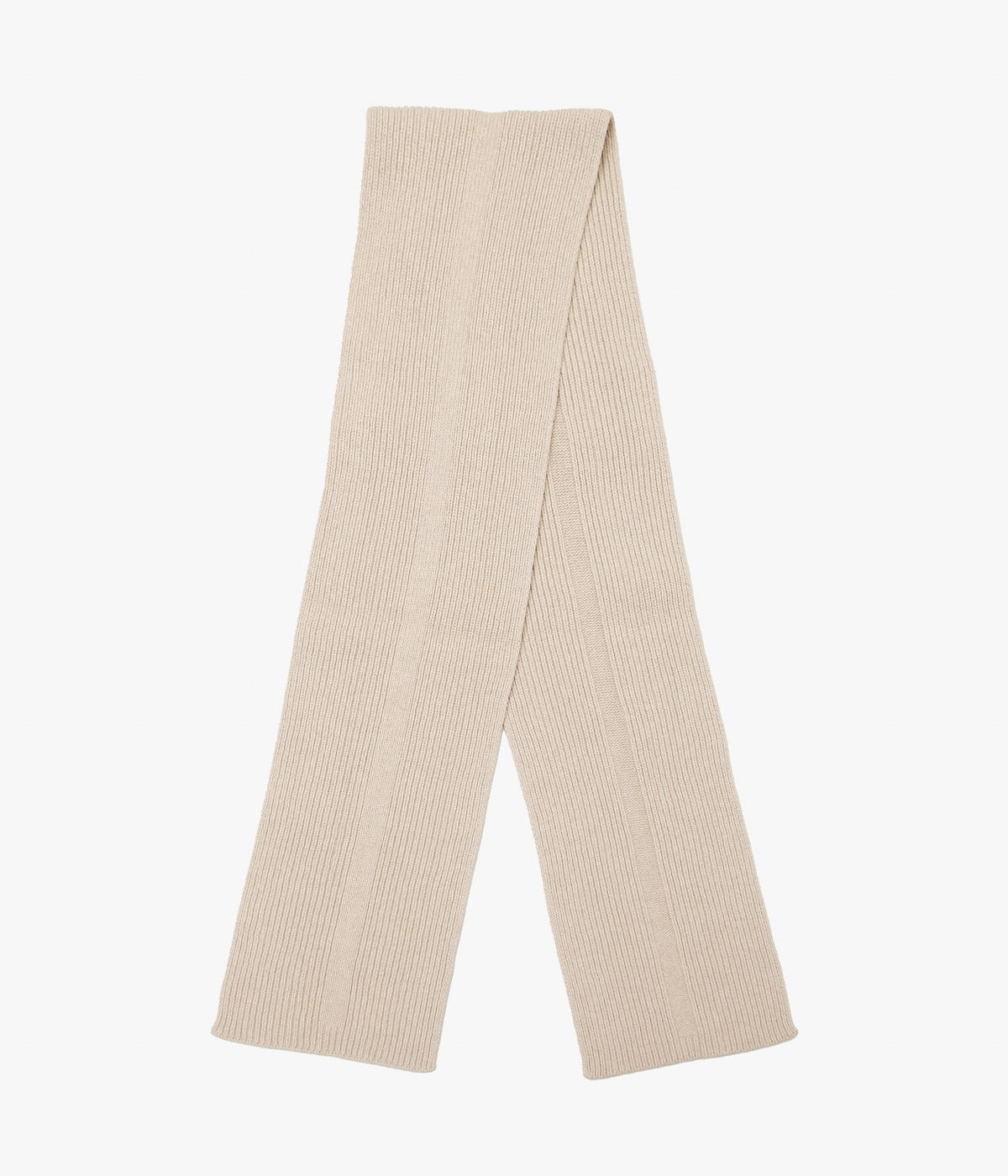 MAISON DOUILLET ``REGENERATED SCARF'' (BEIGE)