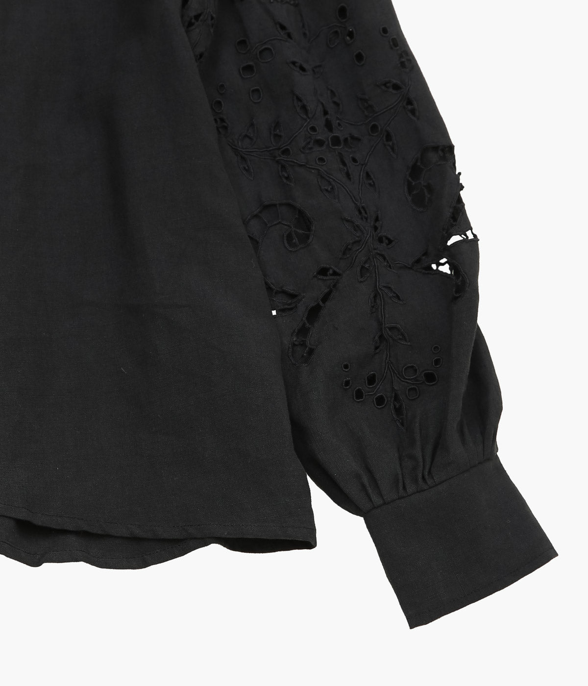 MAISON FLORE ''BLEUET BLOUSE'' (BLACK 1)