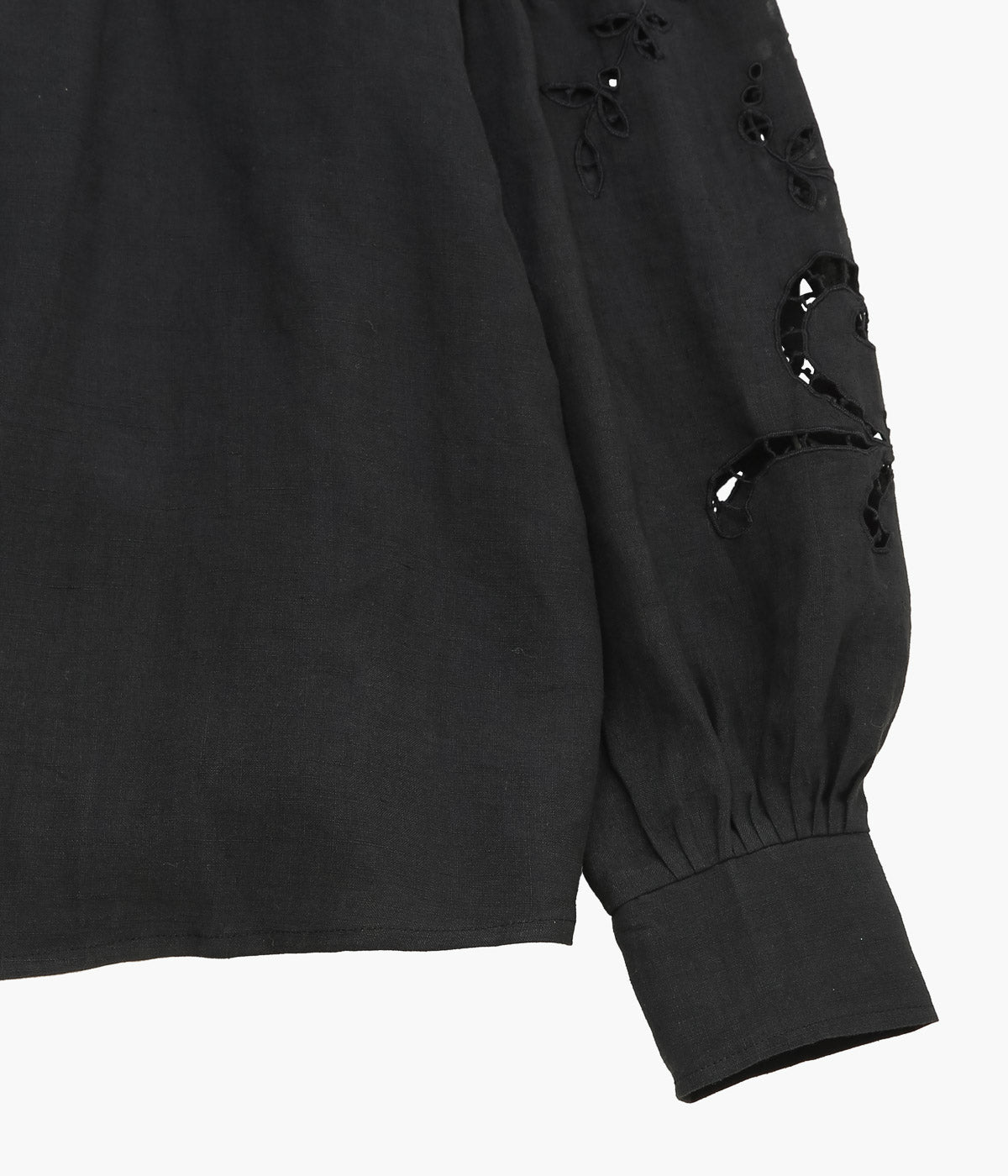 MAISON FLORE ''BLEUET BLOUSE'' (BLACK 1)