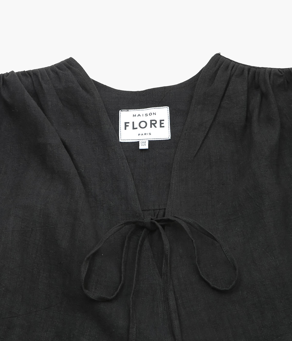 MAISON FLORE ''BLEUET BLOUSE'' (BLACK 2)