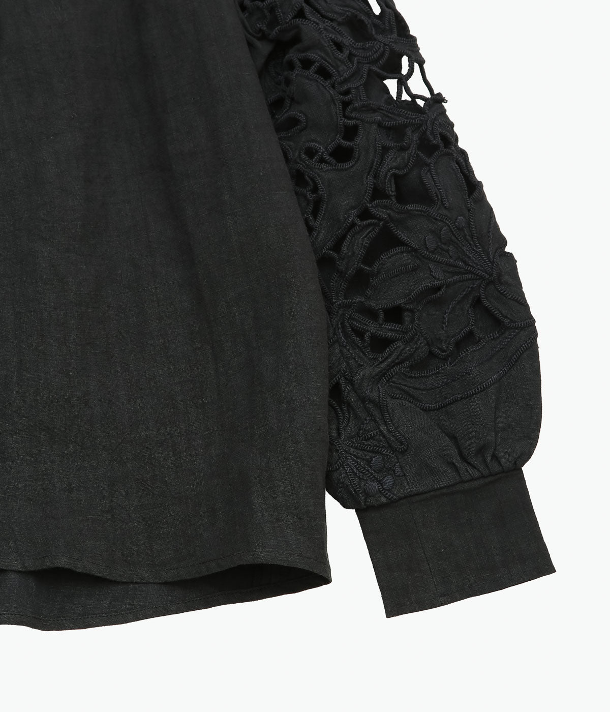 MAISON FLORE ''BLEUET BLOUSE'' (BLACK 2)