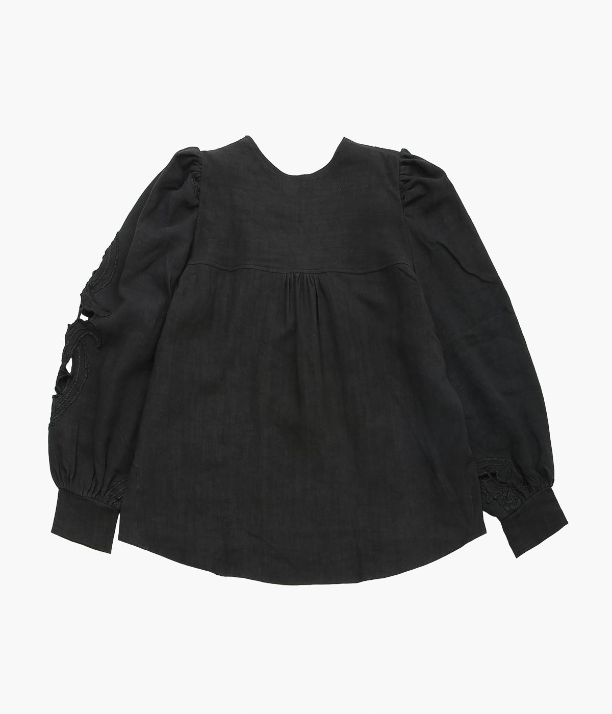 MAISON FLORE ''BLEUET BLOUSE'' (BLACK 2)