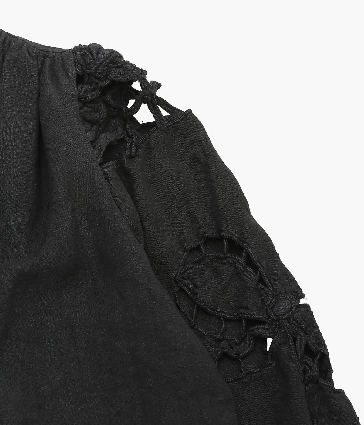 MAISON FLORE ''BLEUET BLOUSE'' (BLACK 3)
