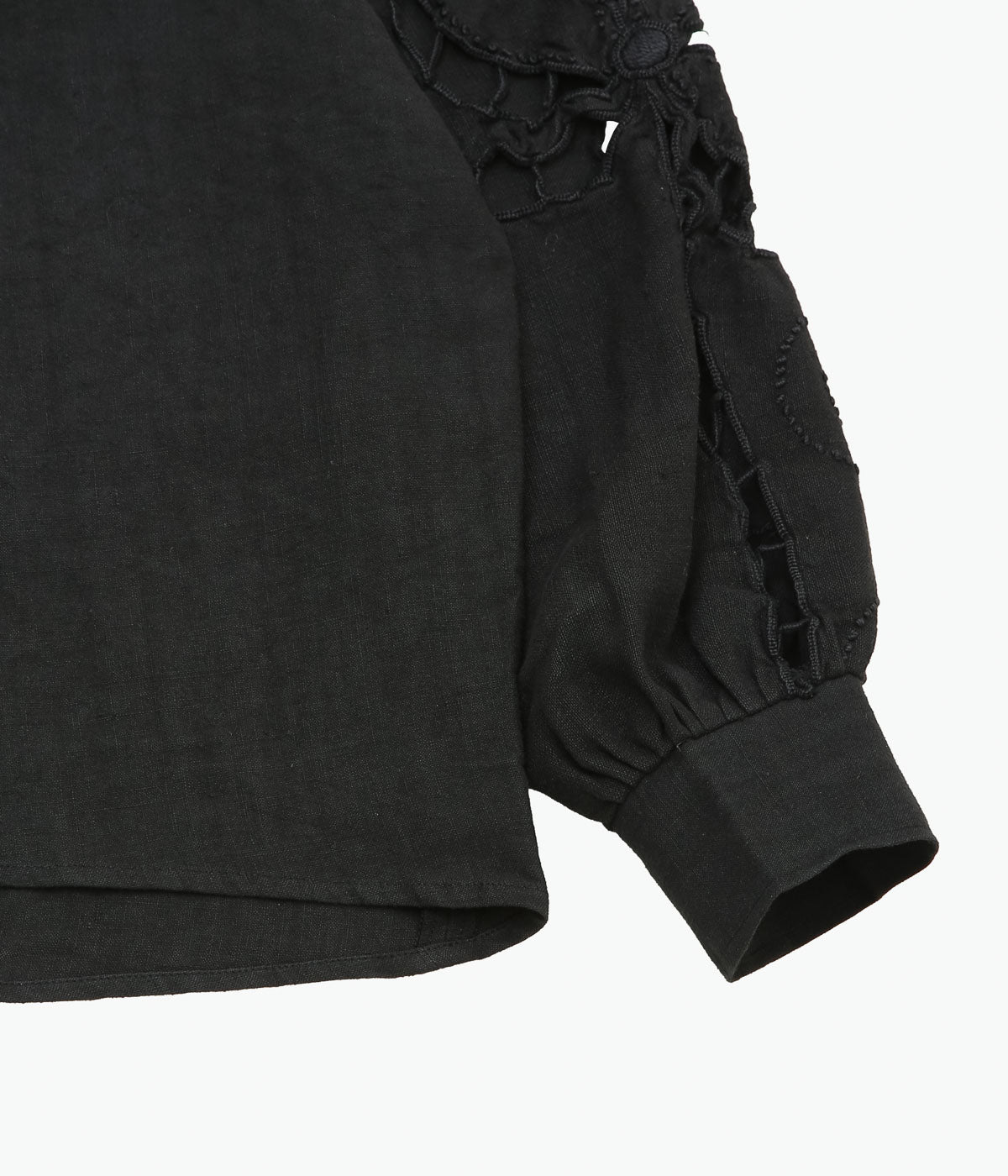 MAISON FLORE ''BLEUET BLOUSE'' (BLACK 3)