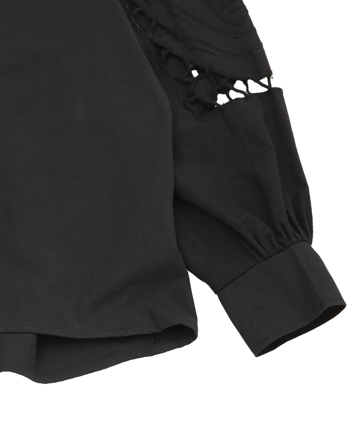 MAISON FLORE ''BLEUET BLOUSE'' (BLACK 7)