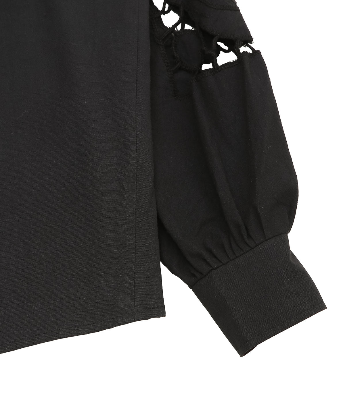 MAISON FLORE ''BLEUET BLOUSE'' (BLACK 7)
