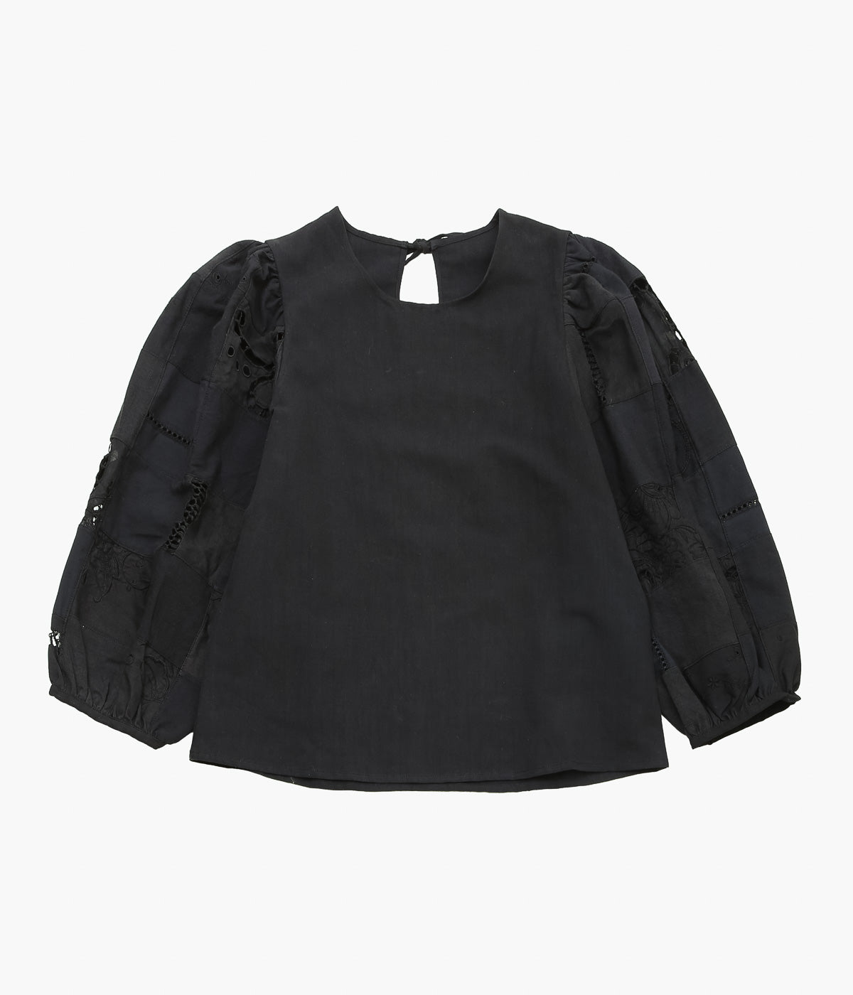 MAISON FLORE ''CAMELIA TOP'' (BLACK 3)