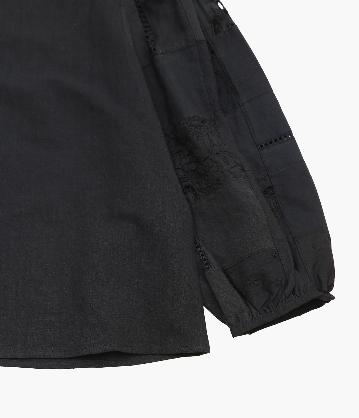 MAISON FLORE ''CAMELIA TOP'' (BLACK 3)