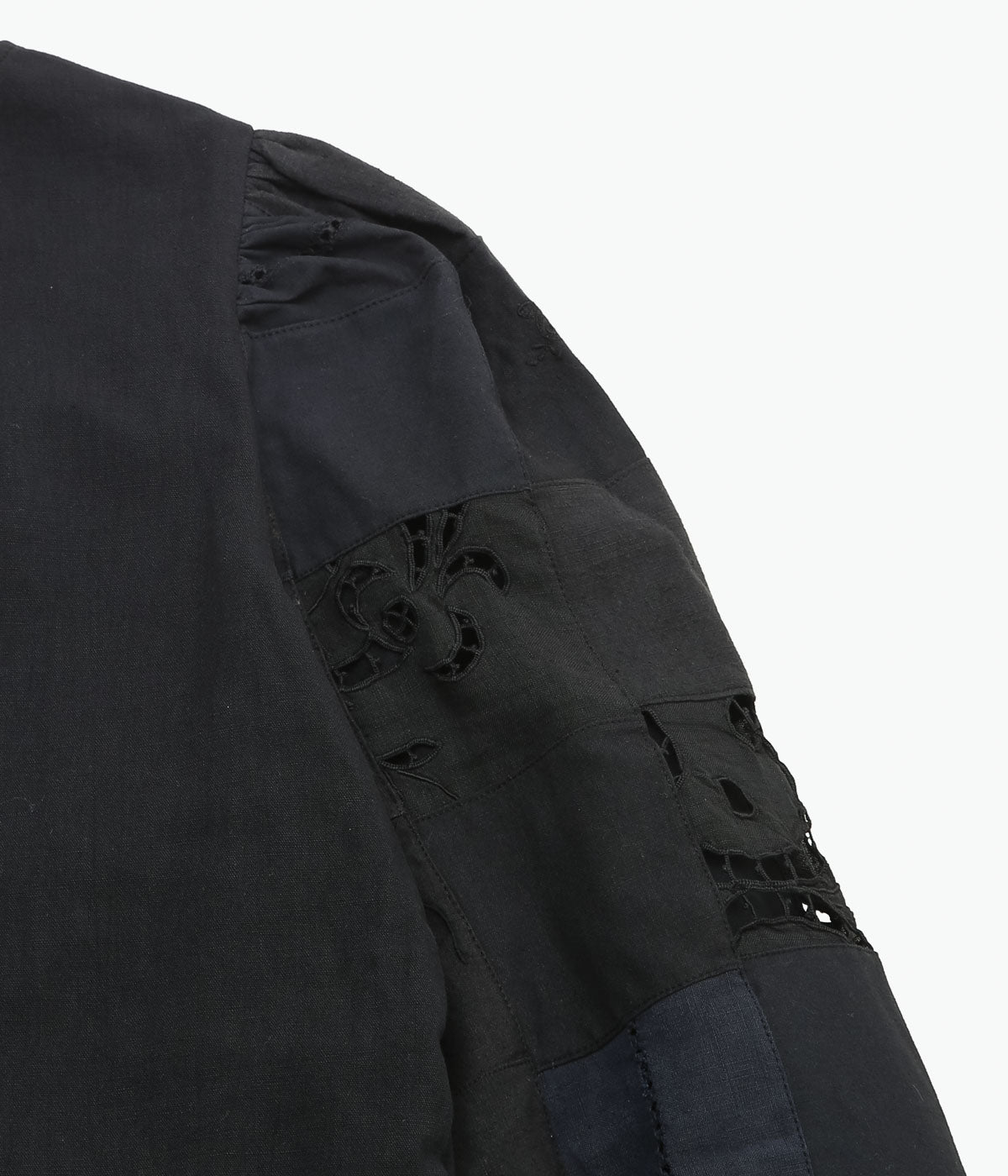 MAISON FLORE ''CAMELIA TOP'' (BLACK 3)