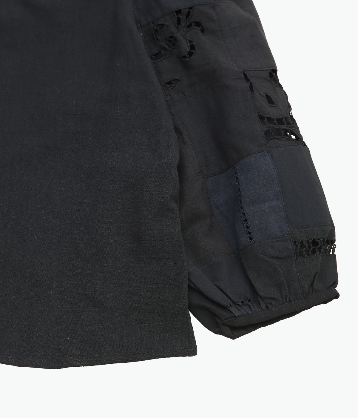 MAISON FLORE ''CAMELIA TOP'' (BLACK 3)
