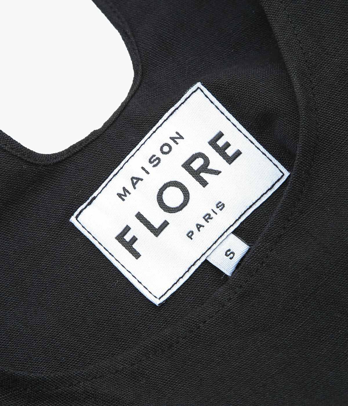 MAISON FLORE ''CAMELIA TOP'' (BLACK 3)