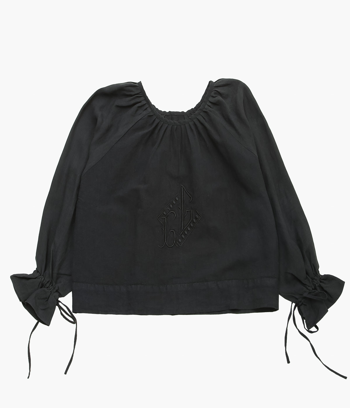MAISON FLORE ``LILAS BLOUSE'' (BLACK 3)